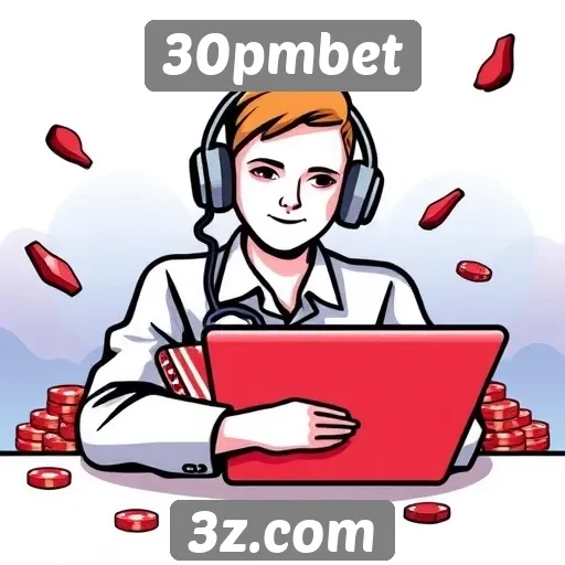 Suporte ao cliente oferecido pelo 30pmbet