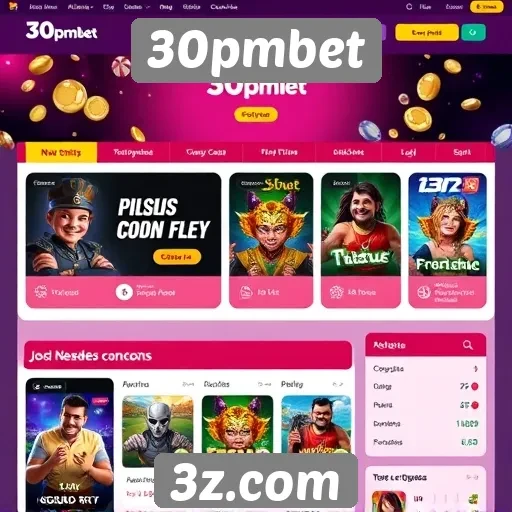 Interface do usuário no 30pmbet é intuitiva